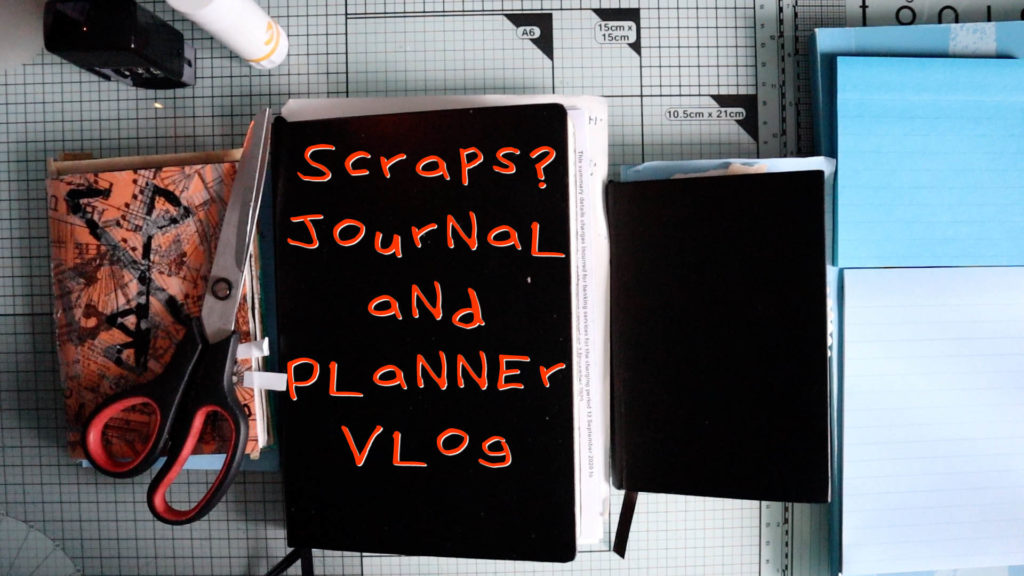 Scraps! Journal and planner vlog update