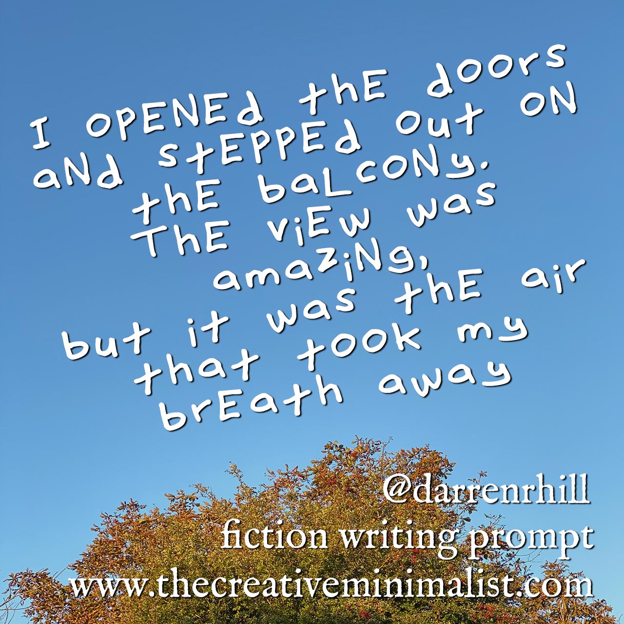 Creative writing friday picture