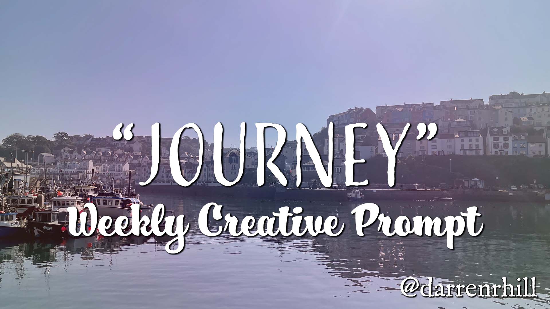 journey weekly creative prompt