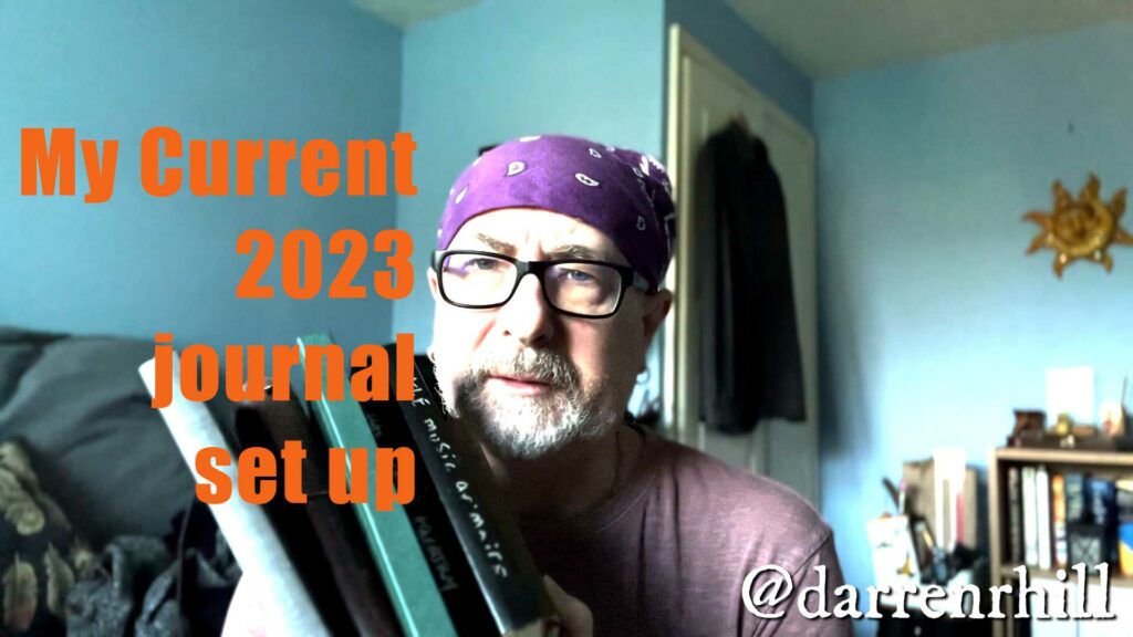 My current 2023 journal set up