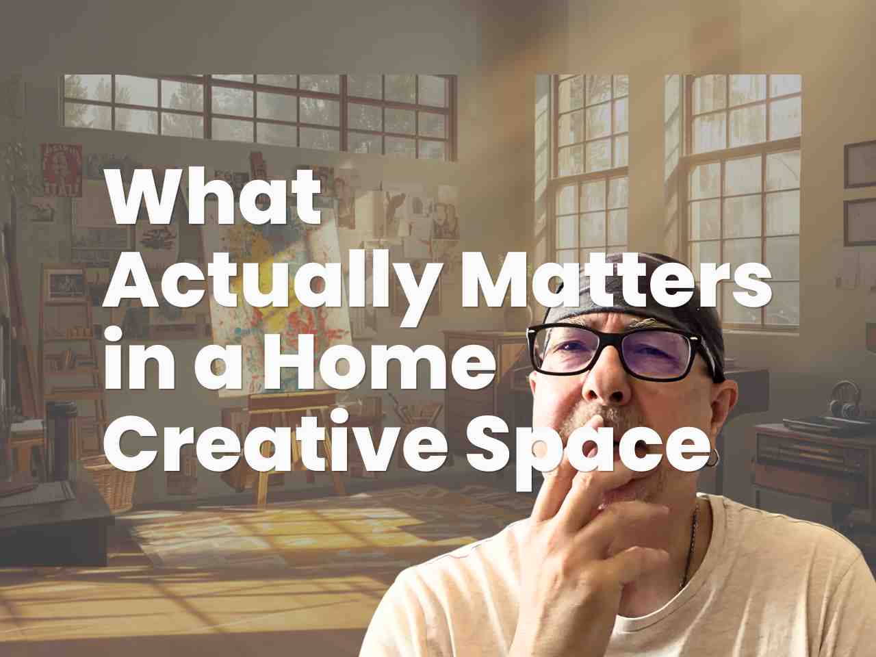 What Actually Matters in a Home Creative Space